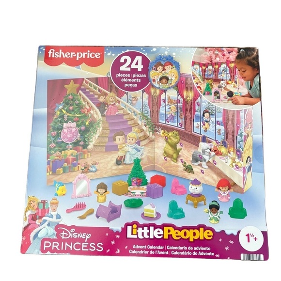 Fisher-Price Other - Fisher-Price Disney Princess Little People Advent Calendar 2025 NEW Christmas